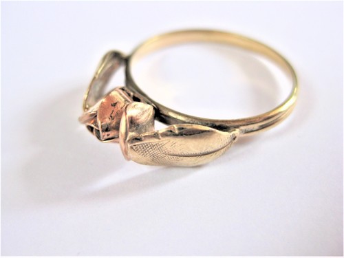 Ring gold 333 bicolor - bicolor,, 2,06