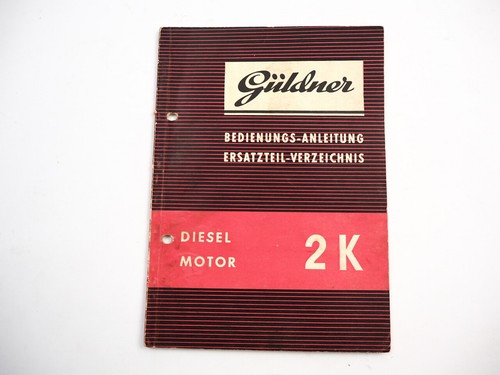 Güldner dieselmotor - güldner, 2k