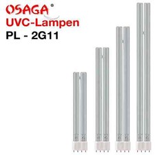 OSAGA UVC Ersatzlampen 2G11, Koi Teich Brenner Lampe Klärer Teichklärer