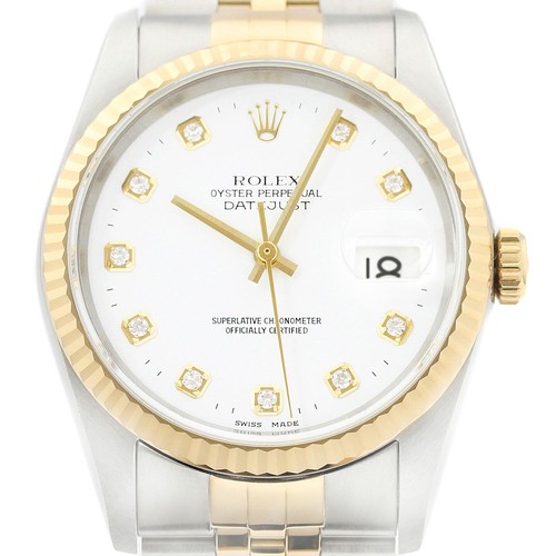 Rolex datejust 18k gelbgold - 18k,