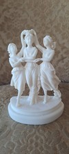 Alabaster Figuren"Töchter des Zeus"die drei Grazien