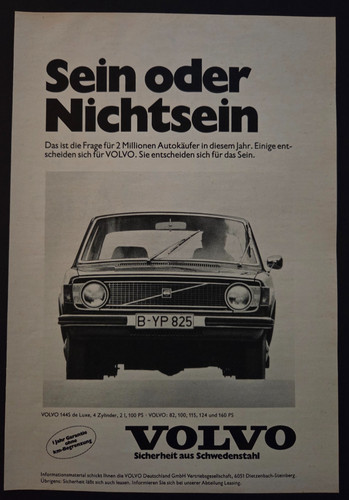 Volvo 144s sicherheit aus - 37.,