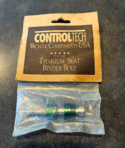 Controltech titanium seat - controltech,