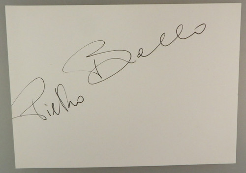 Autogramm italienischer
