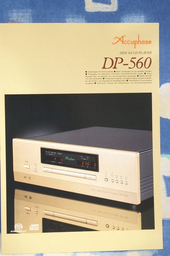 Prospekt accuphase dp 560 - prospekt, dp-560