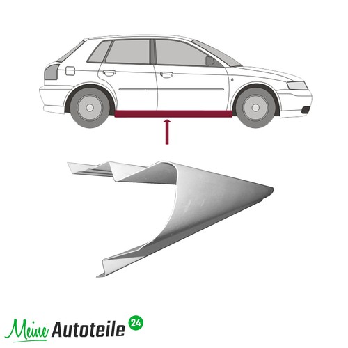 Schweller reparaturblech links - reparaturblech,