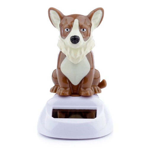 Solar wackelfigur corgi - solar-wackelfigur,