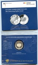 BRD 20 Euro 2021 D Sophie