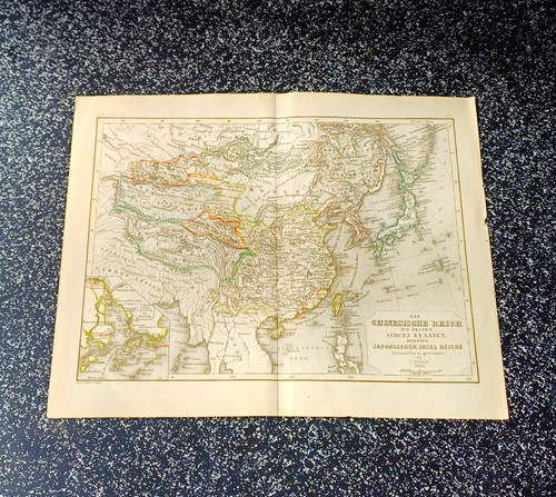 Landkarte chinesisches reich - landkarte,