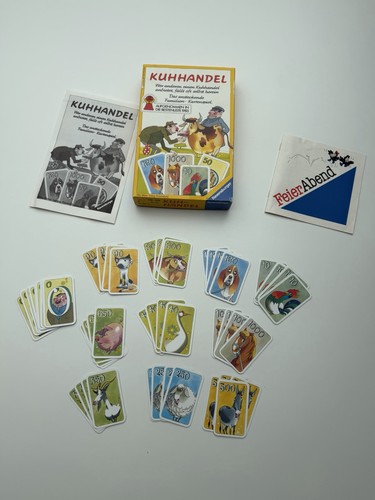 Kuhhandel kartenspiel - kuhhandel,