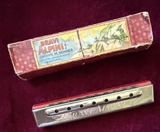 Armonica Hohner Vintage Bravi Alpini Harmonica Blues Harp Marine 