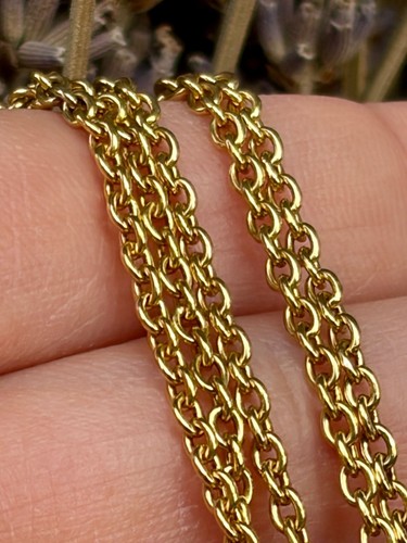 Lange zopfkette karat - lange,