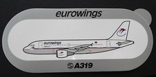 Werbe-Aufkleber Eurowings