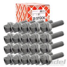 20x FEBI RADSCHRAUBE KUGELBUND
