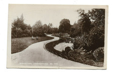 Queens Park, Loughborough, Leicestershire, RP Postkarte.