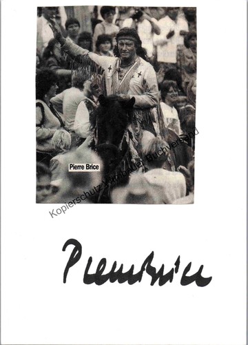 Original autogramm pierre - original,