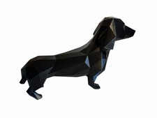 Moderner 3D-Druck Dackel –