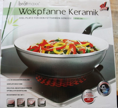 Bratmaxx wokpfanne keramik - wokpfanne,