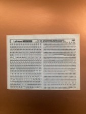 LETRASET 667 MICROGRAMMA