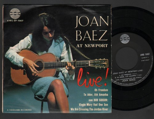 Joan baez newport live ep - -at, live!
