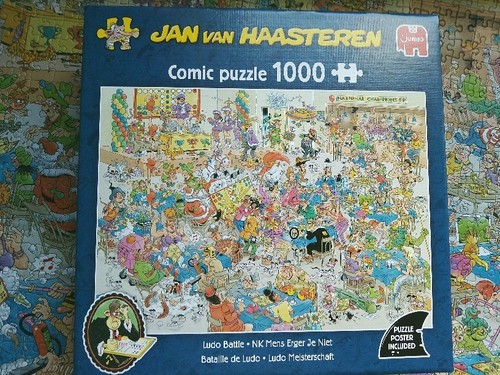 Jan van haasteren puzzle - haasteren, 1000