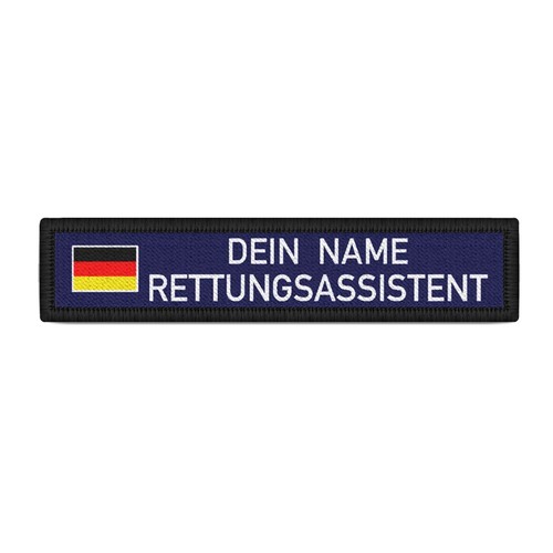 Rettungsassistent namen schild - rettungsassistent, namen-schild