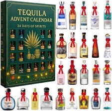 Tequila-Adventskalender 24 Tage Spirituosen einzigartiges Weihnachtsfest