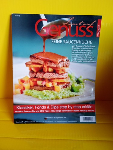 Zeitschrift genuss lust auf - zeitschrift, "lust