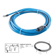 Rohrreinigungsspirale 7m