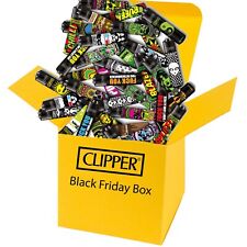 10x Clipper Feuerzeuge im Mix – Verschiedene Designs & Motive – Sammler Edition