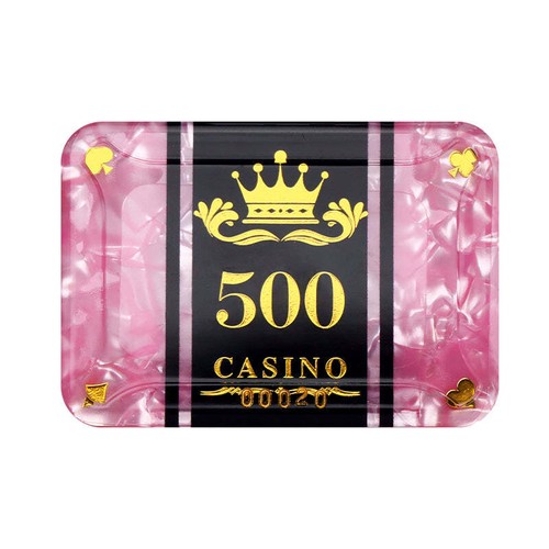 King pokerchips jetons plaque - king,