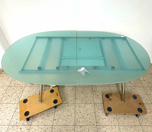 Esstisch oval glas - esstisch,