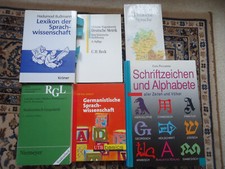 6 x Germanistische Sprachwissenschaft Studienbuch Linguistik DTV-Atlas Deutsche