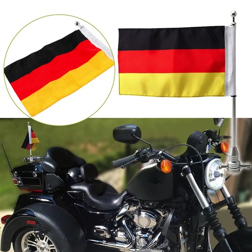 Motorrad deutschland flagge - motorrad,
