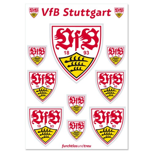 Aufkleber aufkleberkarte vfb - aufkleberkarte,