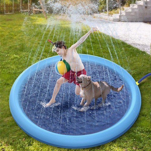 Non slip splash pad for - non-slip, kids