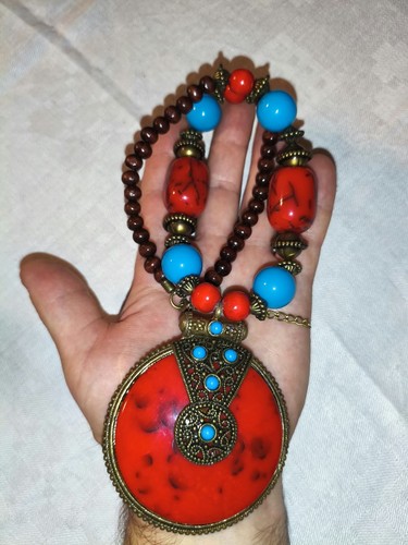 Boho statement kette - boho, xxl