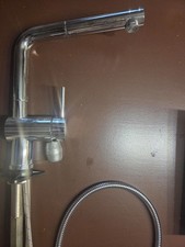 Blanco Küchenarmatur Niederdruck mit Brause LINUS-S chrom