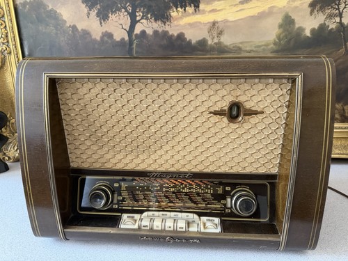 Vintage antik radio loewe opta - antik,