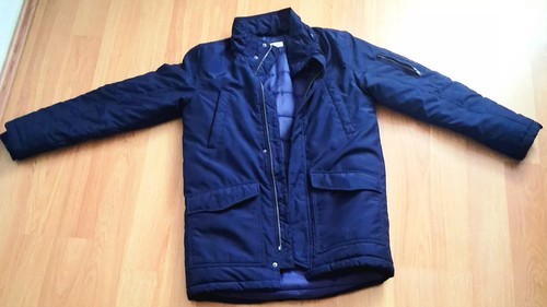 Jungen parka jacke blau - jungen,
