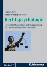 Helmut Kury Rechtspsychologie