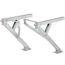 2 Stück Ausdrehstütze links