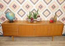 60er Jahre XL Sideboard Nußbaum 2,3m mid century 4 Schubladen sixties modernist 