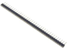 SMC-1-36-1-GT Sockel: SIL PIN: 36 Rastermaß: 2,54mm präzise THT vergoldet ADA
