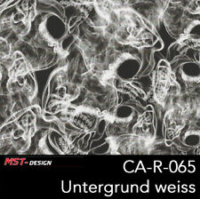 Wassertransferdruck Folie WTD WTP Starterset groß 4m Skulls CA-R-065 Aktivator