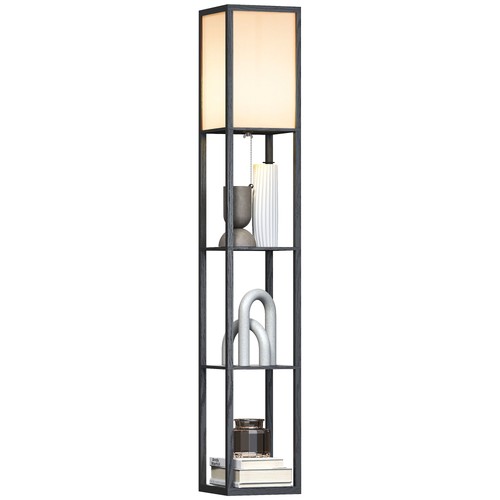 Stehlampe mit regalen - stehlampe,