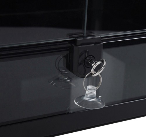 Hobby glas terrarium - hobby, schwarz
