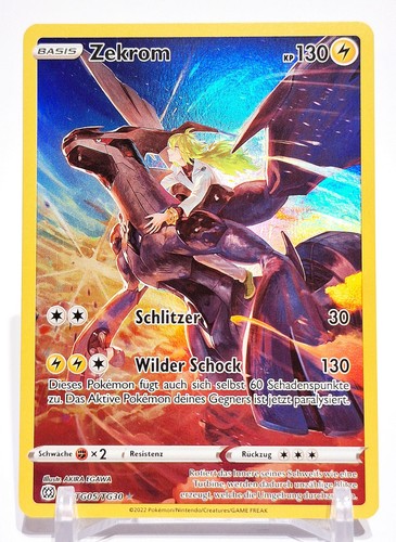 Pokemon karte zekrom tg05 tg30 - pokemon,