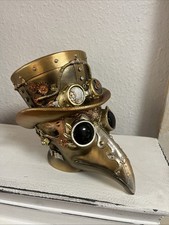 Steampunk*Rabe*Pestdoktor*Figu