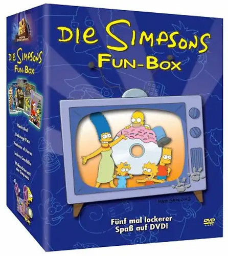 Die simpsons fun box - simpsons, fun-box